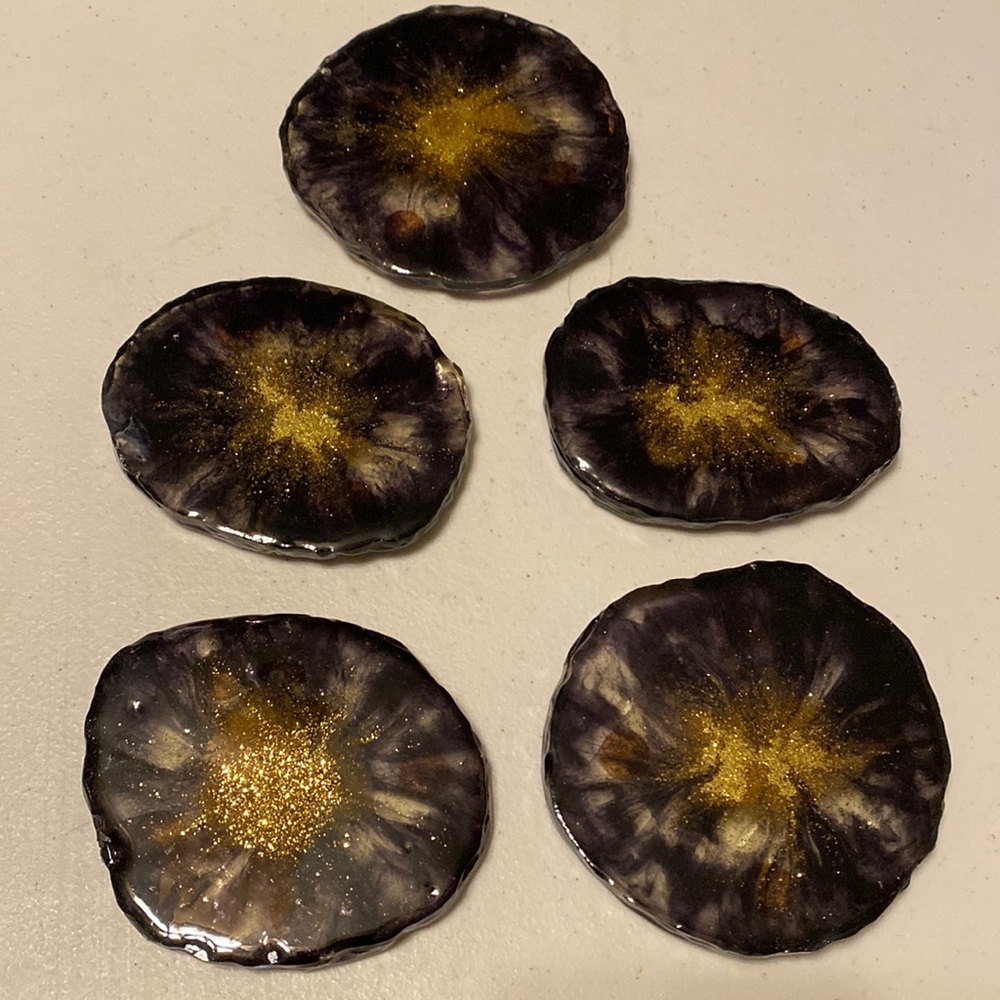 Coasters- set of 5